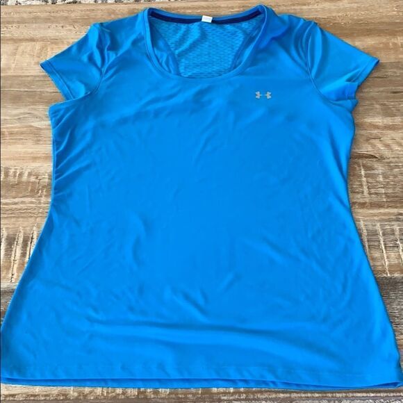 Under Armour Tops - Under Armour Royal Blue running shirt M